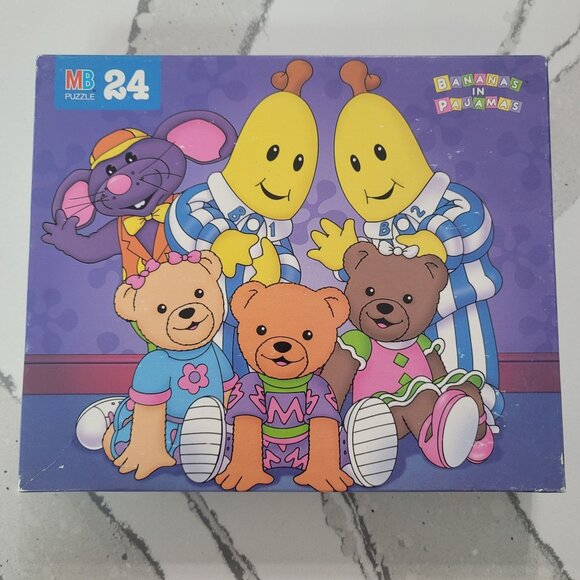 Vintage Bananas In Pajamas 24-Piece Puzzle 12.5" x 15" Complete. 90s nostalgic - Picture 6 of 6